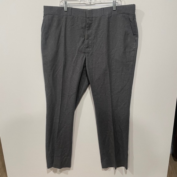 Pendleton Other - Pendleton Vintage Virgin Wool Men Charcoal Gray Dress Pants Made in USA 41x31